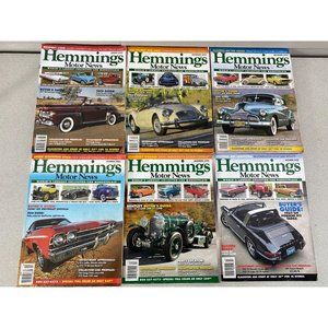 Hemmings Motor News Magazine  Lot Of 6 - 2007,08,09,10  All in pre enjoyed condi